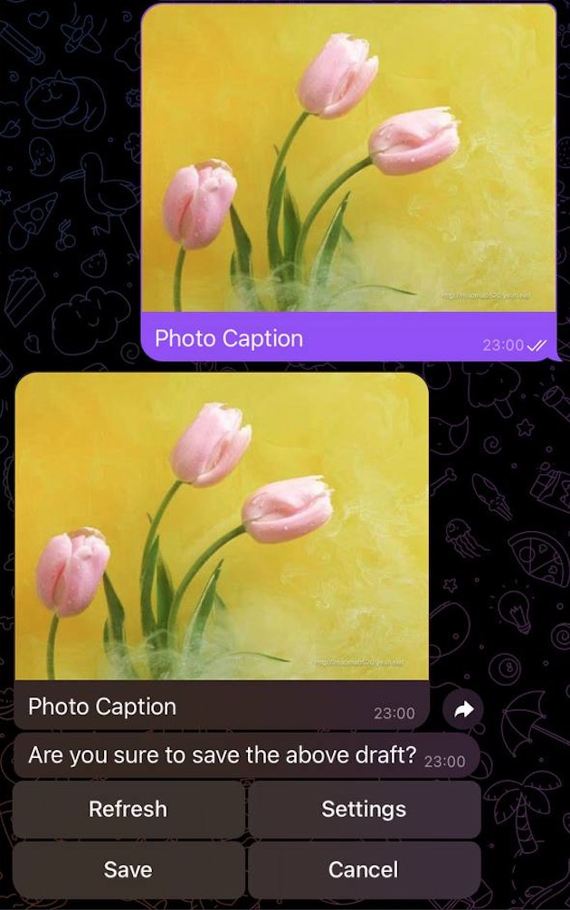 import by telegram